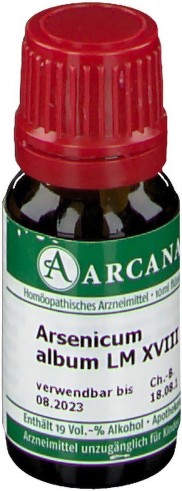 Arsenicum album Arcana LM 18 Dilution