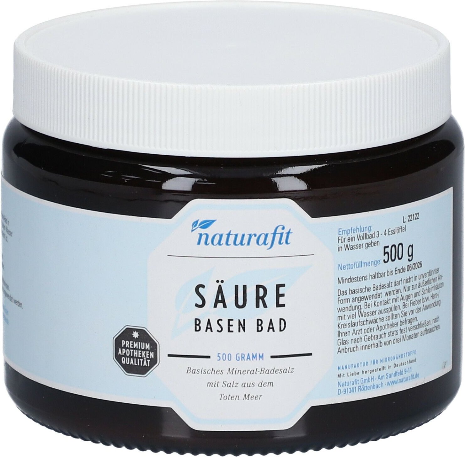 Naturafit Säure Basen Bad