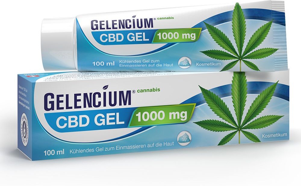 Gelencium Cannabis CBD Gel kühlend 100 ml Tube
