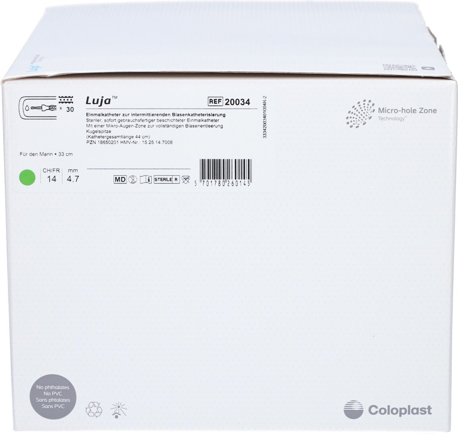 Luja Einmalkath.Mann Ch 14 30 St Katheter