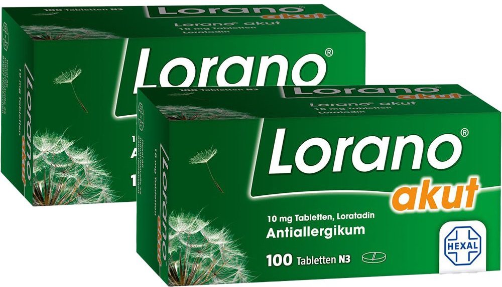 Lorano aktu Tabletten 2x100 St