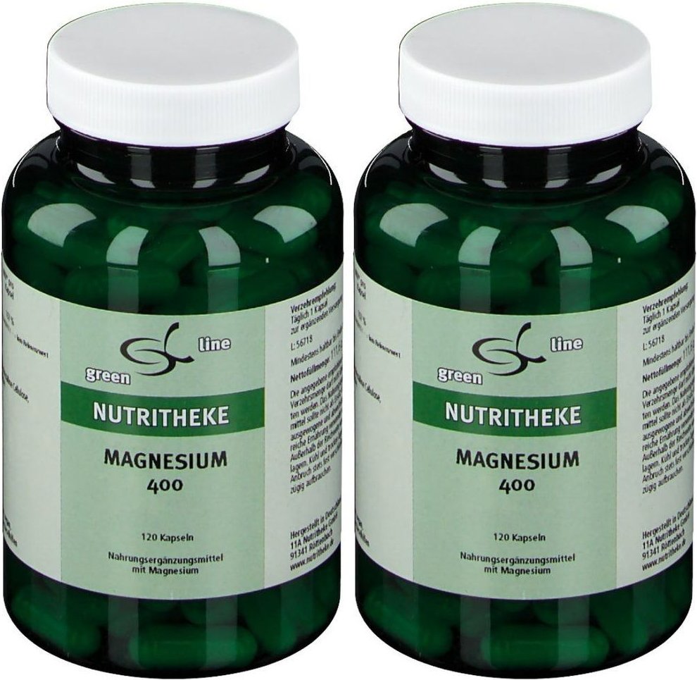 Magnesium 400 Kapseln 2x 2x120 St