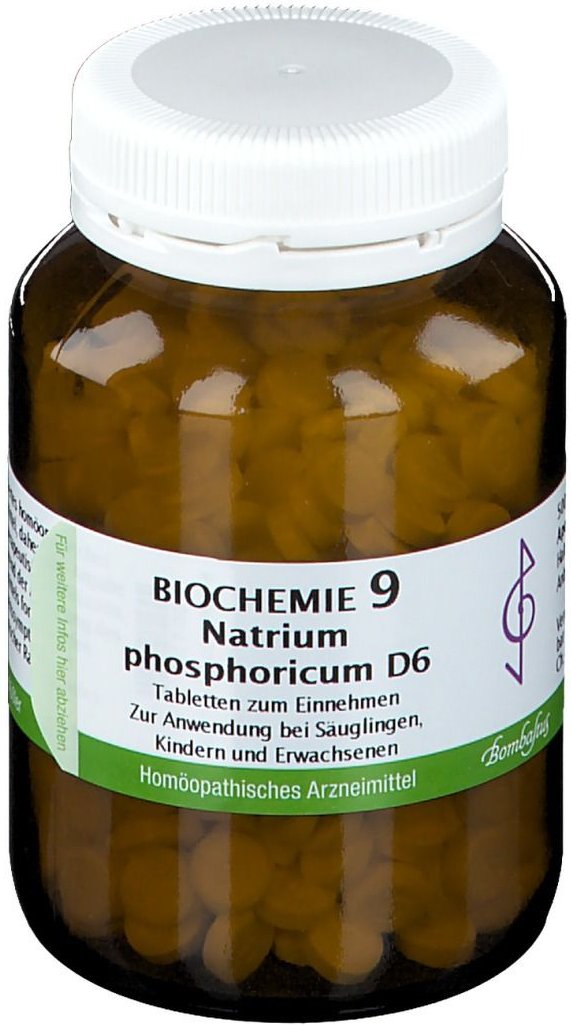 Thumbnail - Biochemie 9 Natrium phosphoricum D 6 Tabletten 500 St