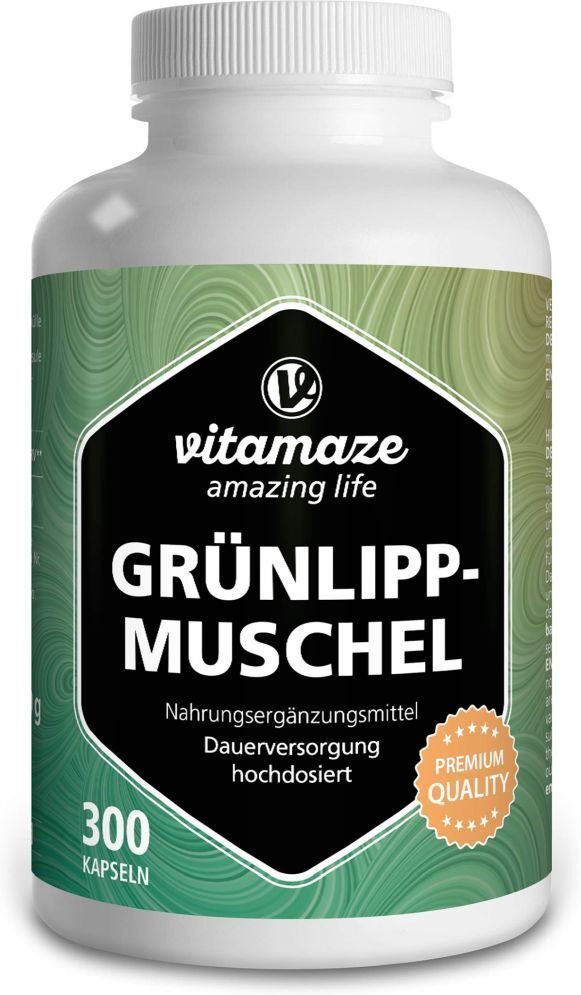 Grünlippmuschel 500 mg hochdosiert Kapseln
