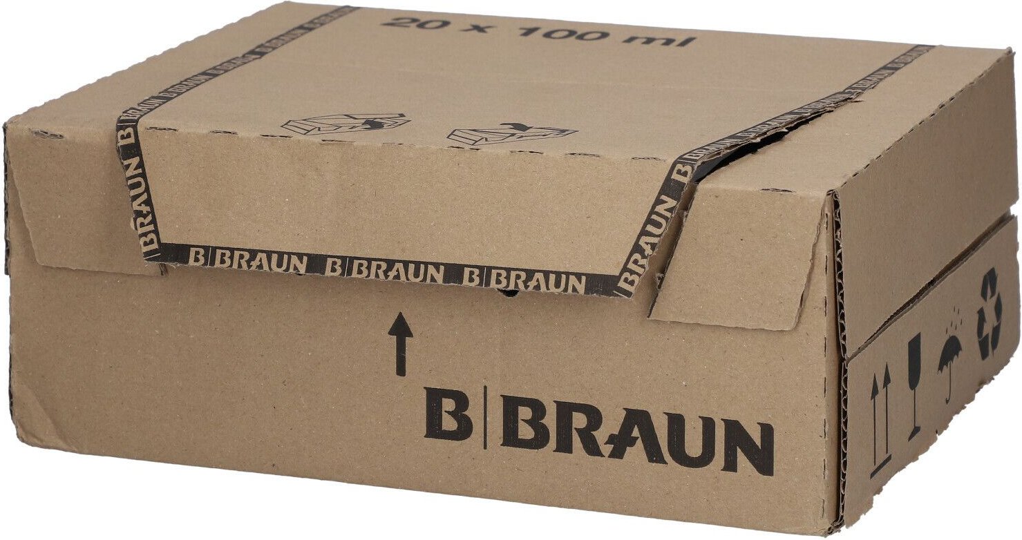 Glucose 5% B.Braun Injektionslösung 20x100 ml