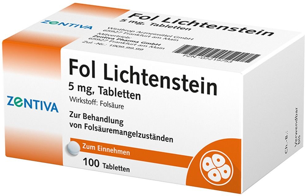 FOL Lichtenstein 5 mg Tabletten 100 St