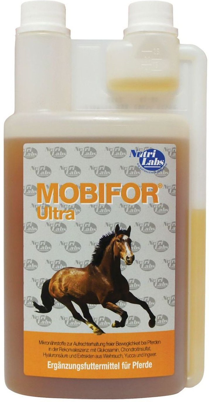 Mobifor Ultra flüssig f.Pferde 1 l Flüssigkeit