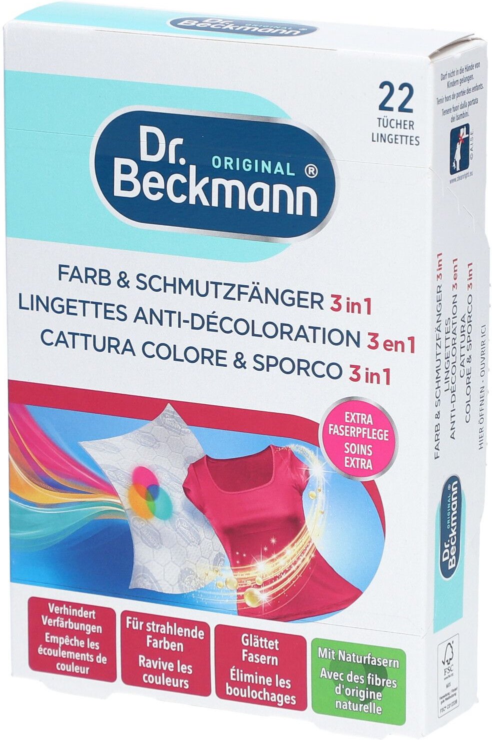 DR Beckmann Farb- und Schmutzfänger Mikrof 22 Stk St Sonstige