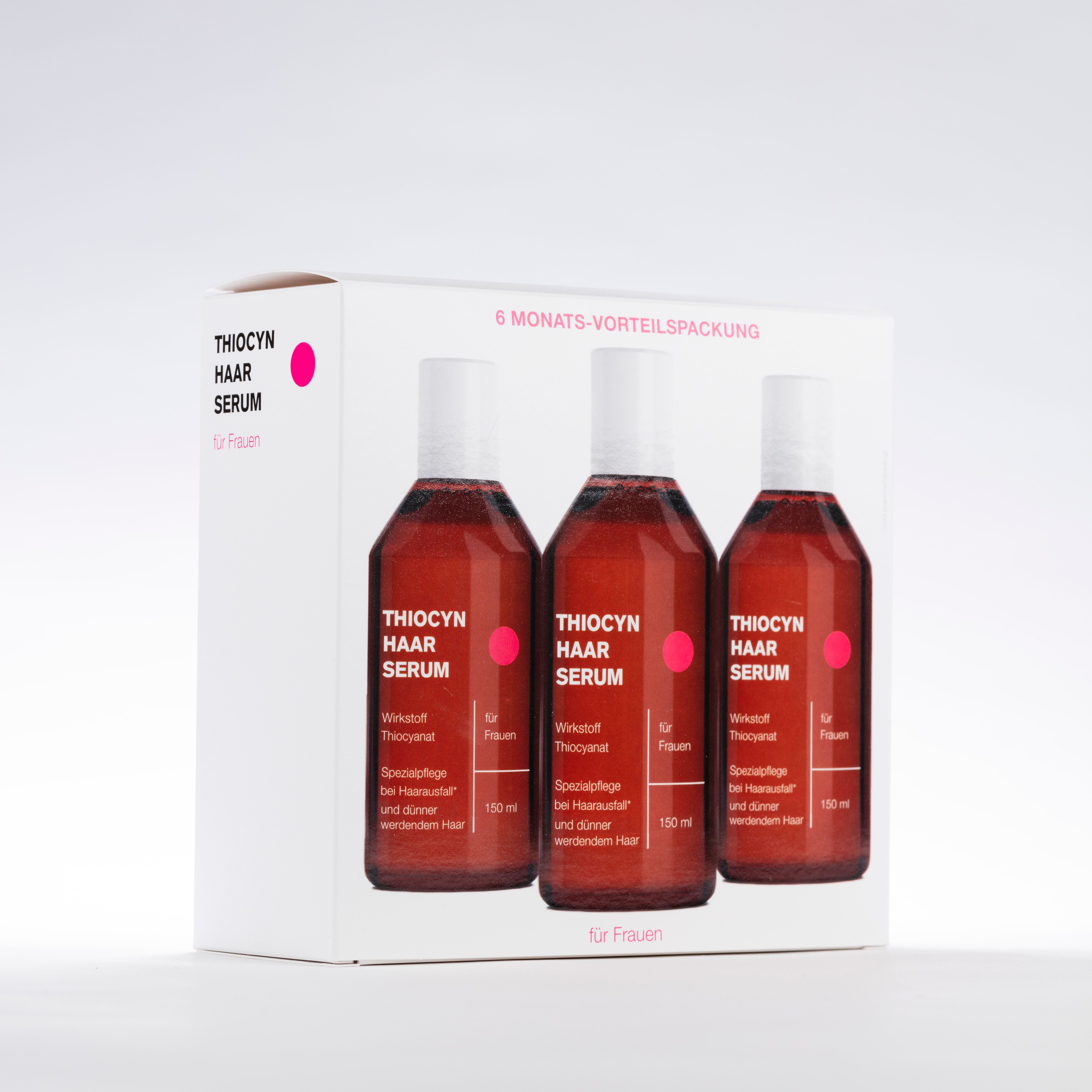 Thiocyn Haarserum Frauen Vorteilspackung vegan 3x150 ml Flaschen