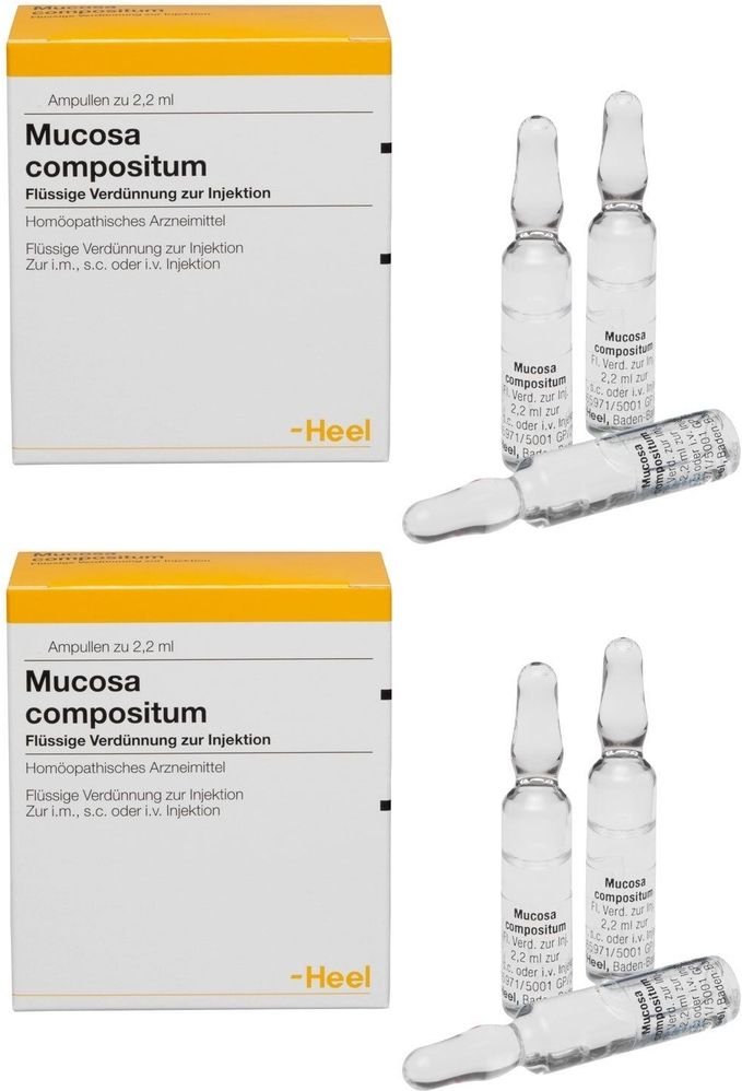 Thumbnail - Mucosa compositum Ampullen 2x 2x100 St
