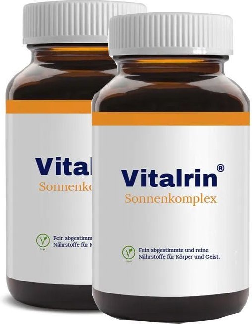Vitalrin Sonnenkomplex Hartkapseln Doppelpack 2x180 St