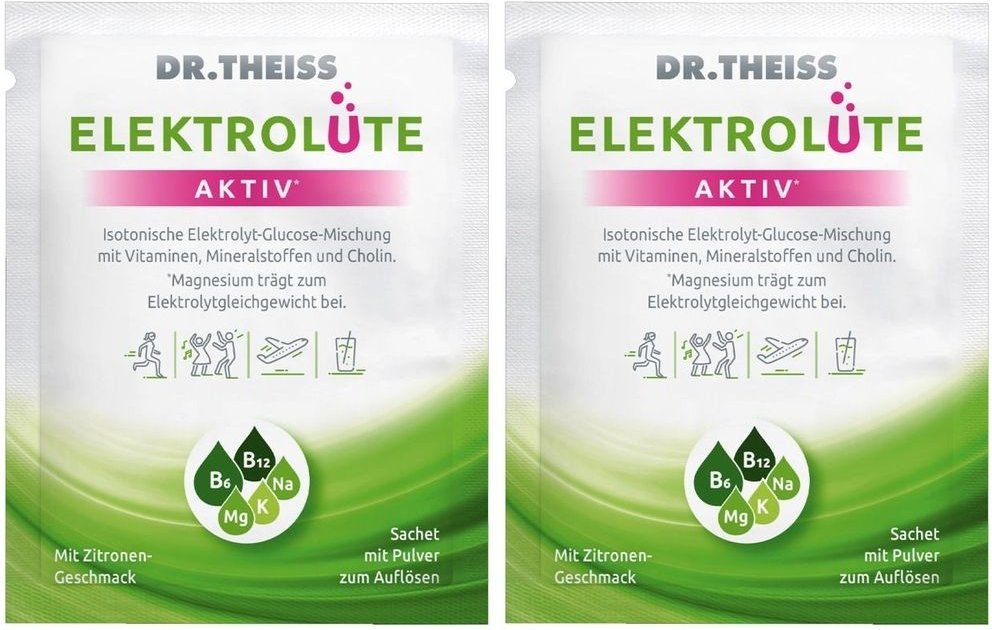 Dr.theiss Elektrolüte Aktiv Pulver Sachets x2 2x15 St