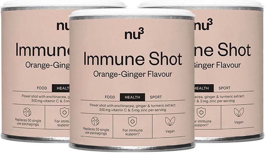 nu3 Premium Immune Shot 3er-Set 3x150 g Pulver