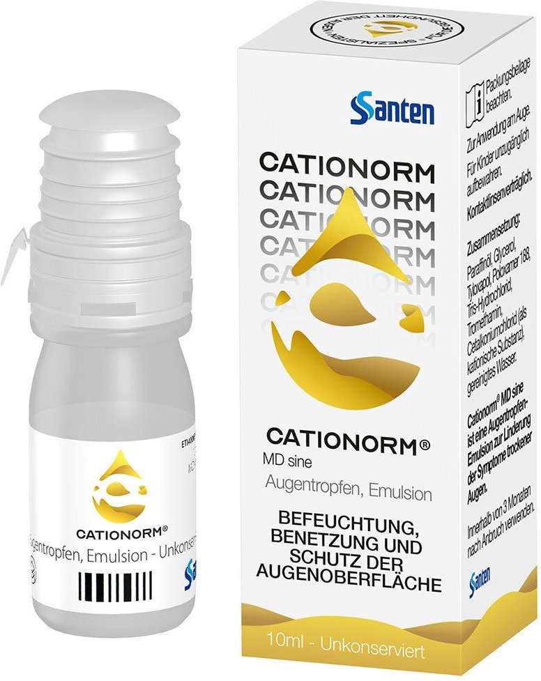 Cationorm MD sine Augentropfen 10 ml