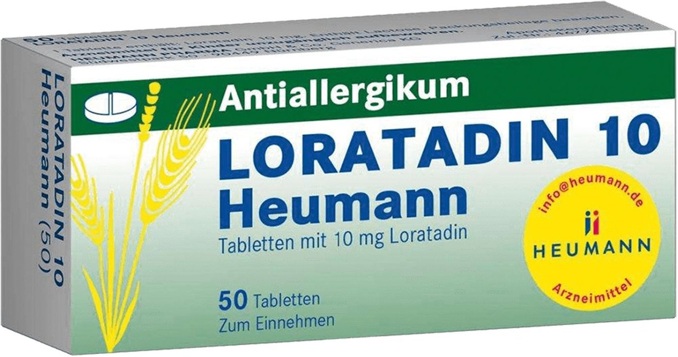 Thumbnail - Loratadin 10 Heumann Tabletten 50 St