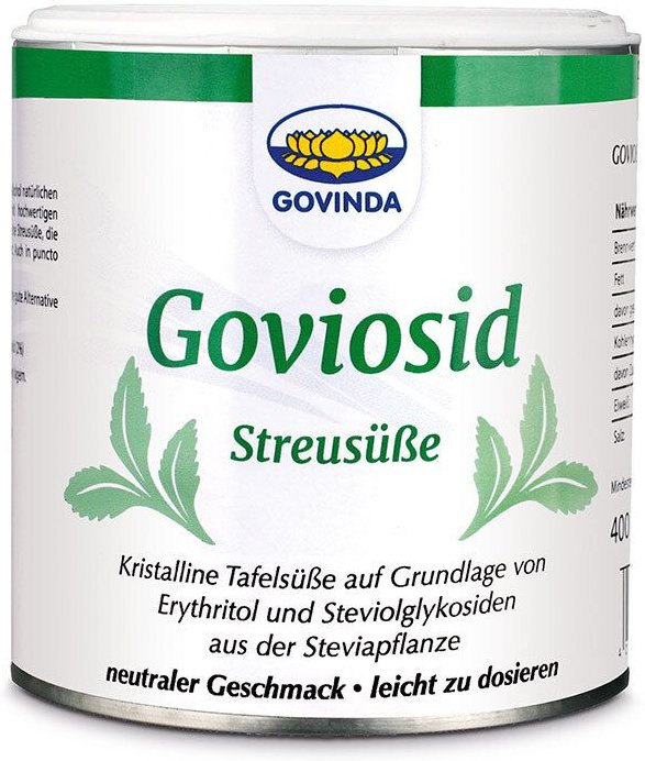 Govinda Goviosid Streusüsse 400 g Pulver