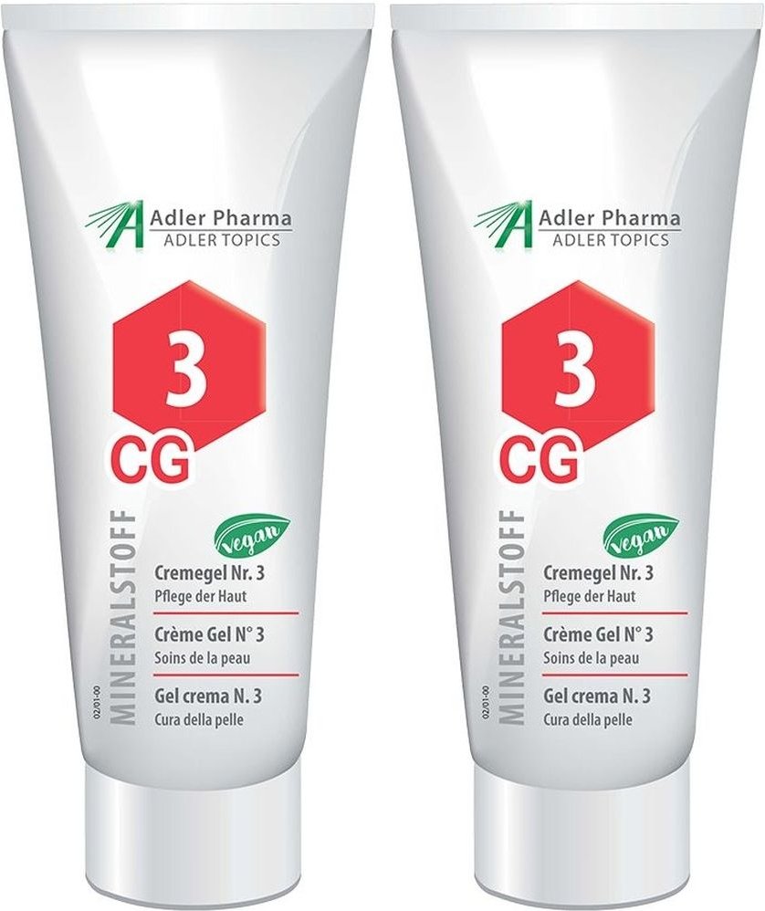 Mineralstoff Cremegel NR 3 x2 2x200 ml Creme