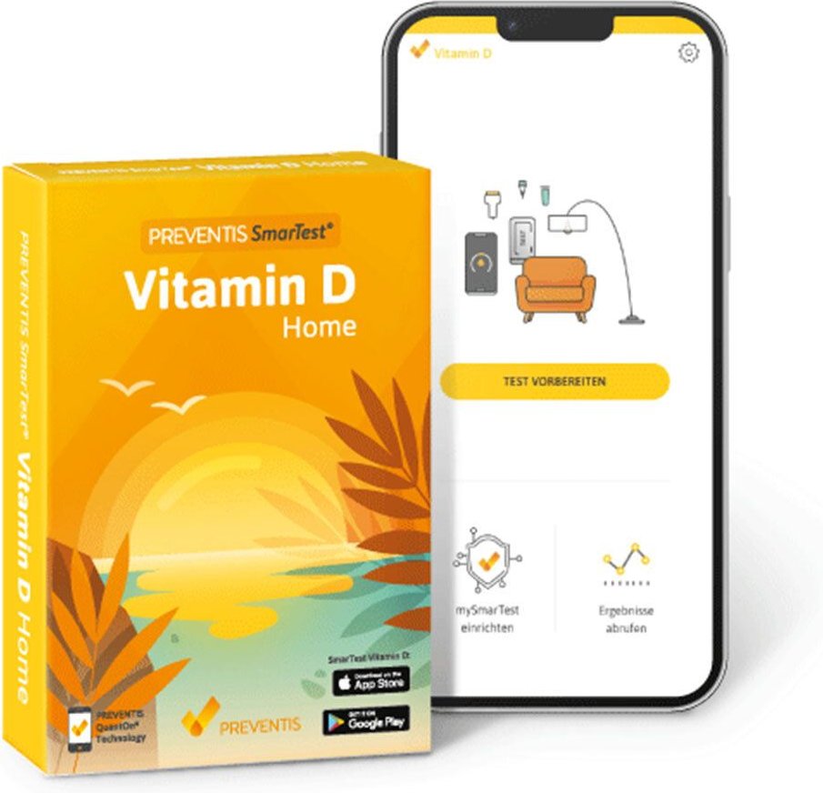 Preventis SmarTest Vitamin D Selbsttest Blut 1 St Test