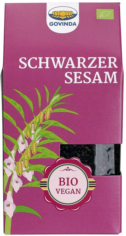 Govinda Bio Schwarzer Sesam 200 g Sonstige