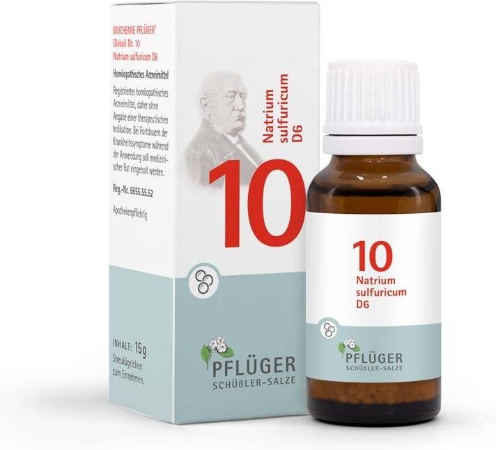 Thumbnail - Biochemie Pflüger 10 Natrium sulfuricum D 6 Globuli
