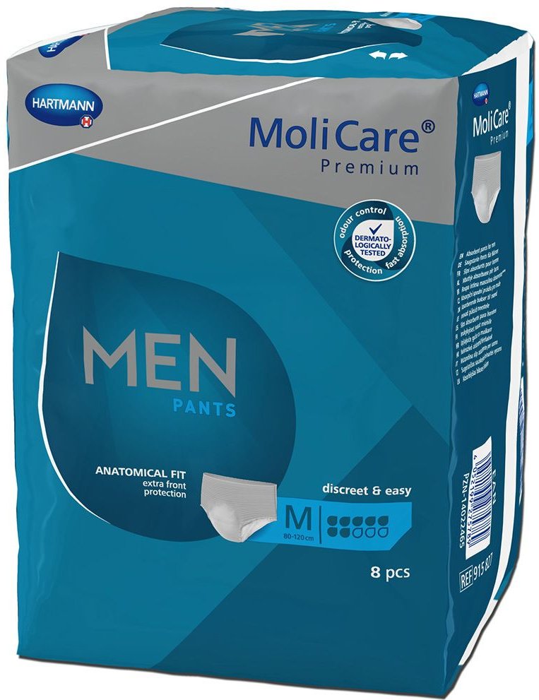 Molicare Premium MEN Pants 7 Tropfen M 4x8 St Einweghosen
