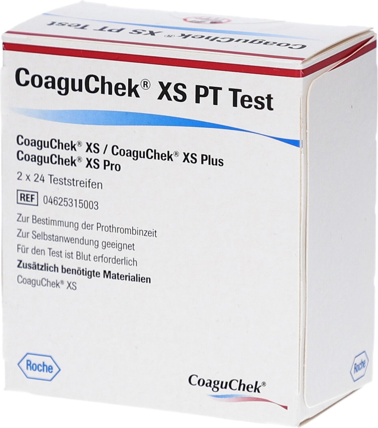 Coaguchek XS PT Test 2x24 St Teststreifen