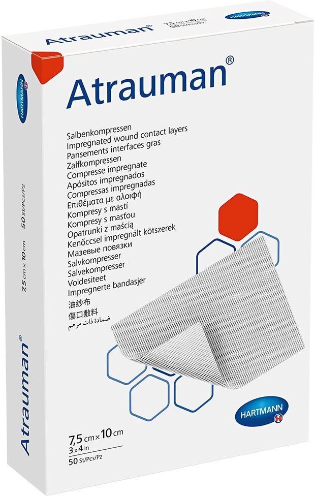 Atrauman 7,5x10 cm steril Kompressen