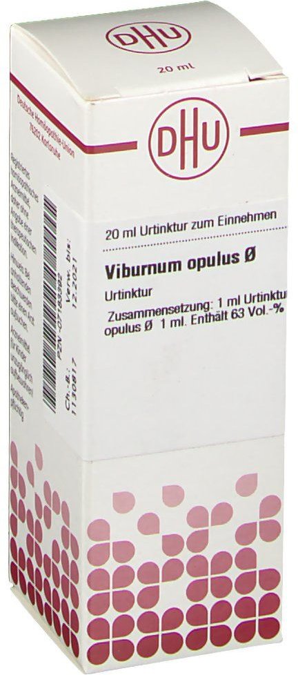 DHU Viburnum opulus Urtinktur