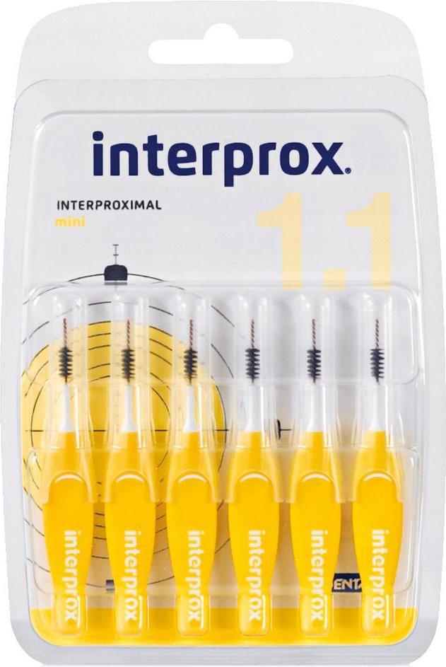 Interprox reg mini gelb Interdentalbürste Blister