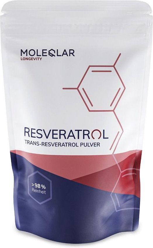 Moleqlar Resveratrol Trans-Resveratrol Pulver 100 g