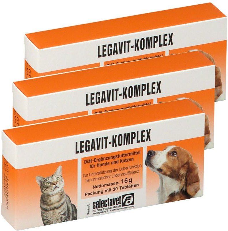 Thumbnail - Legavit-Komplex (6705) Dreierpack 3x30 St Tabletten