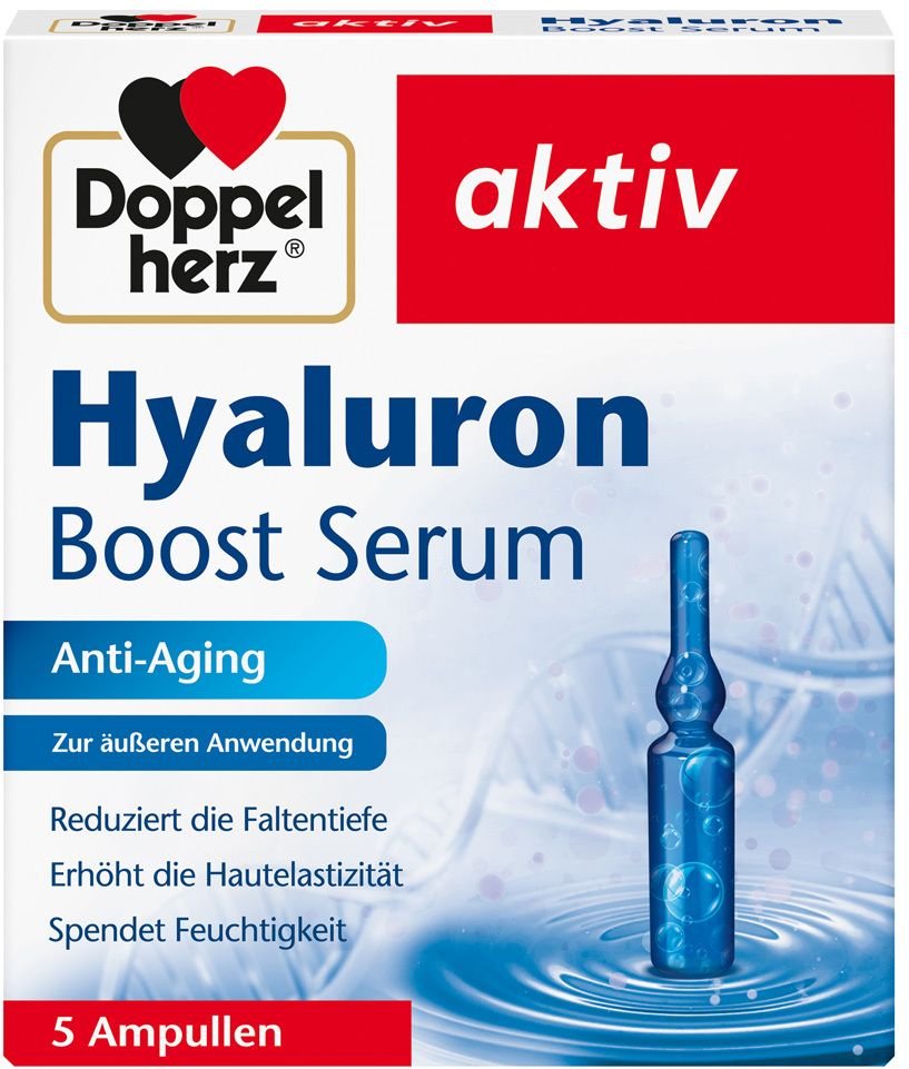 Doppelherz Hyaluron Boost Serum Ampullen 5 St