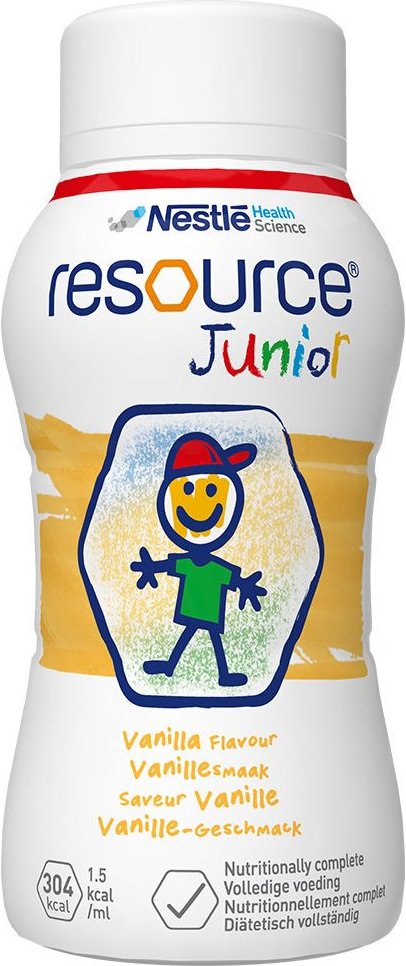 Resource Junior Vanille-Geschmack flüssig 6x4x200 ml Flüssigkeit