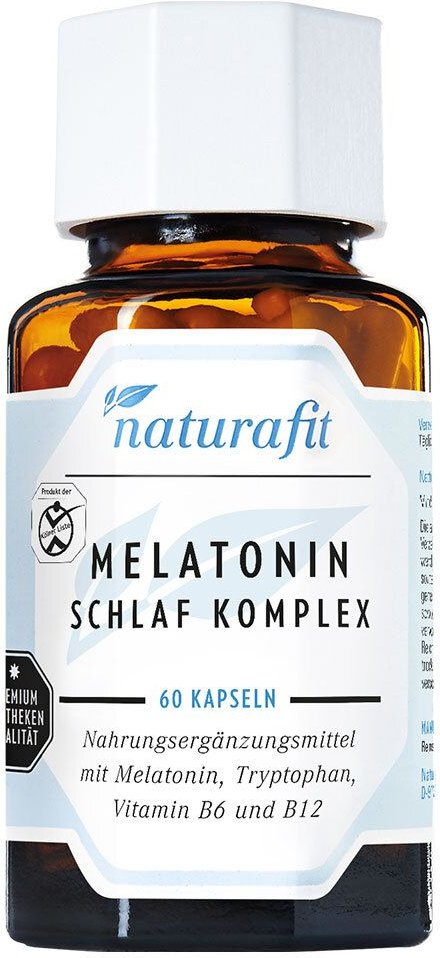 Thumbnail - Naturafit Melatonin Schlaf Komplex Kapseln