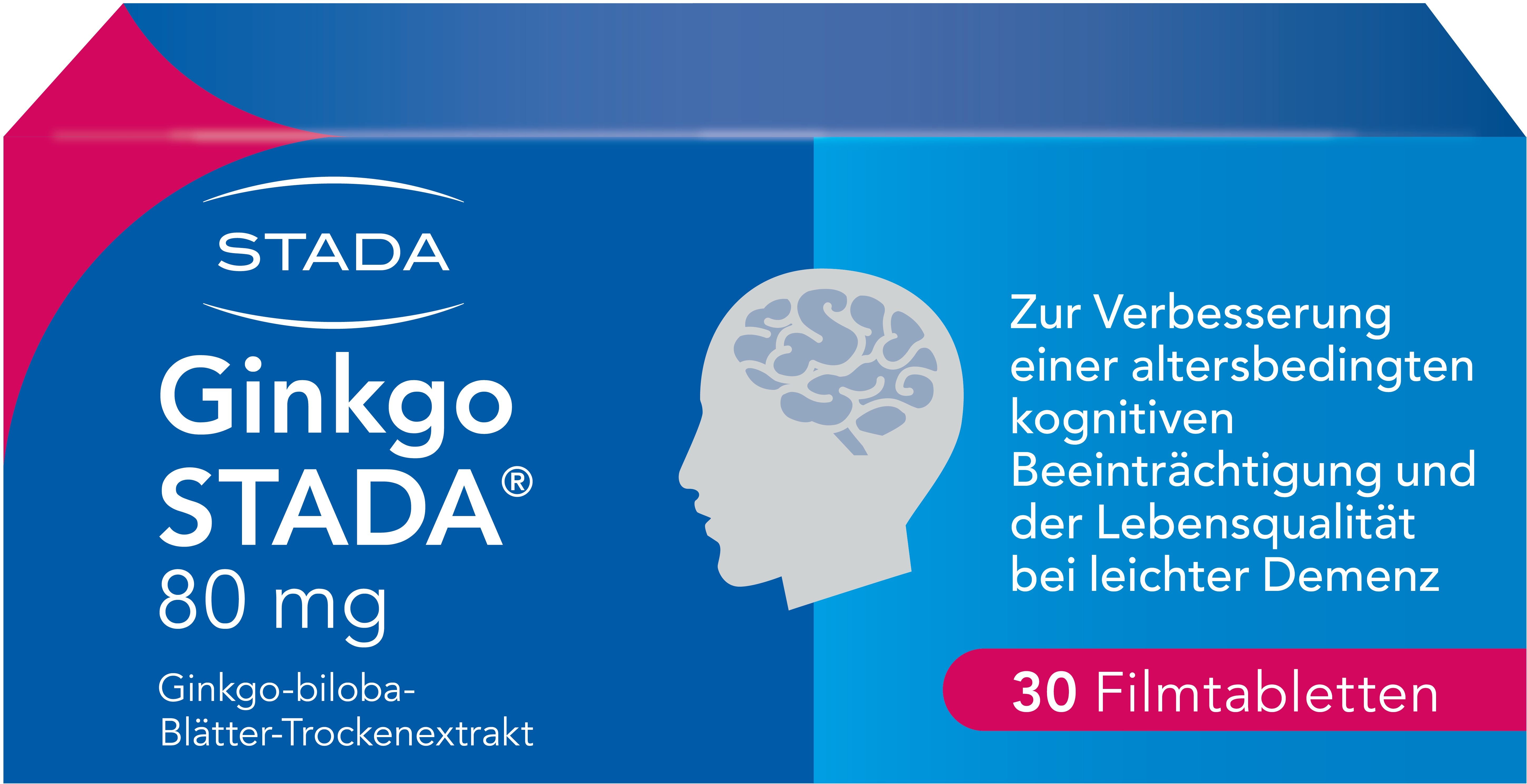 Ginkgo Stada 80 mg Filmtabletten 30 St