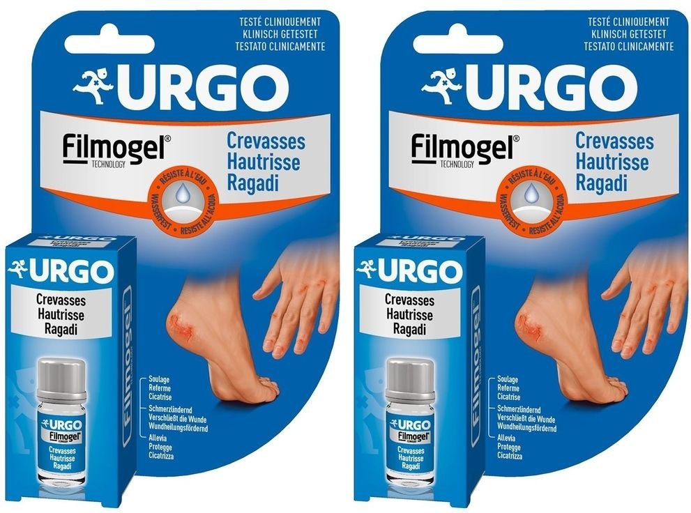 Urgo Hautrisse Flüssigpflaster 3,25 ml 2x 2x1 St Flaschen