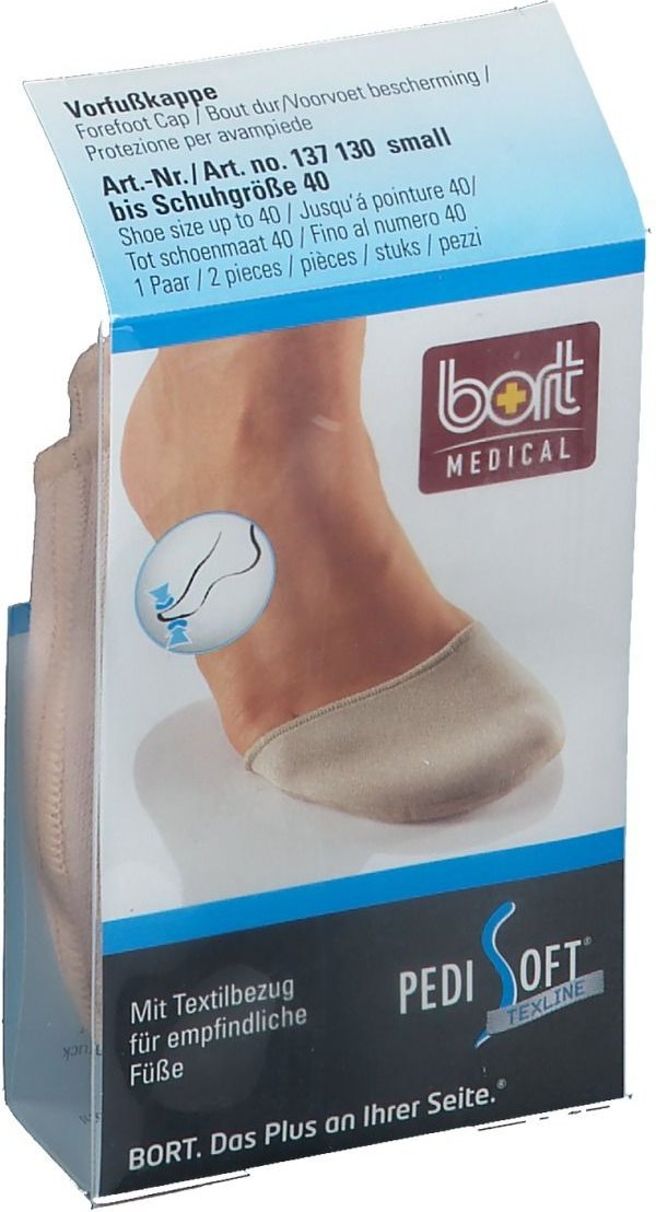 Bort PediSoft TexLine Vorfuß Kappe small 1 St Bandage(s)