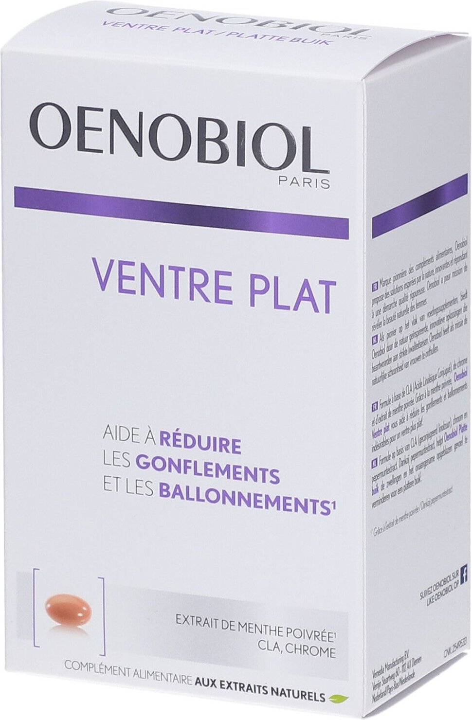 Oenobiol Vrouw 45+ Platte Buik ok Nlfren 60 St Kapseln