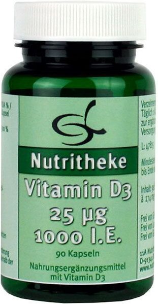 Thumbnail - Vitamin D3 25 µg 1.000 I.E. Kapseln