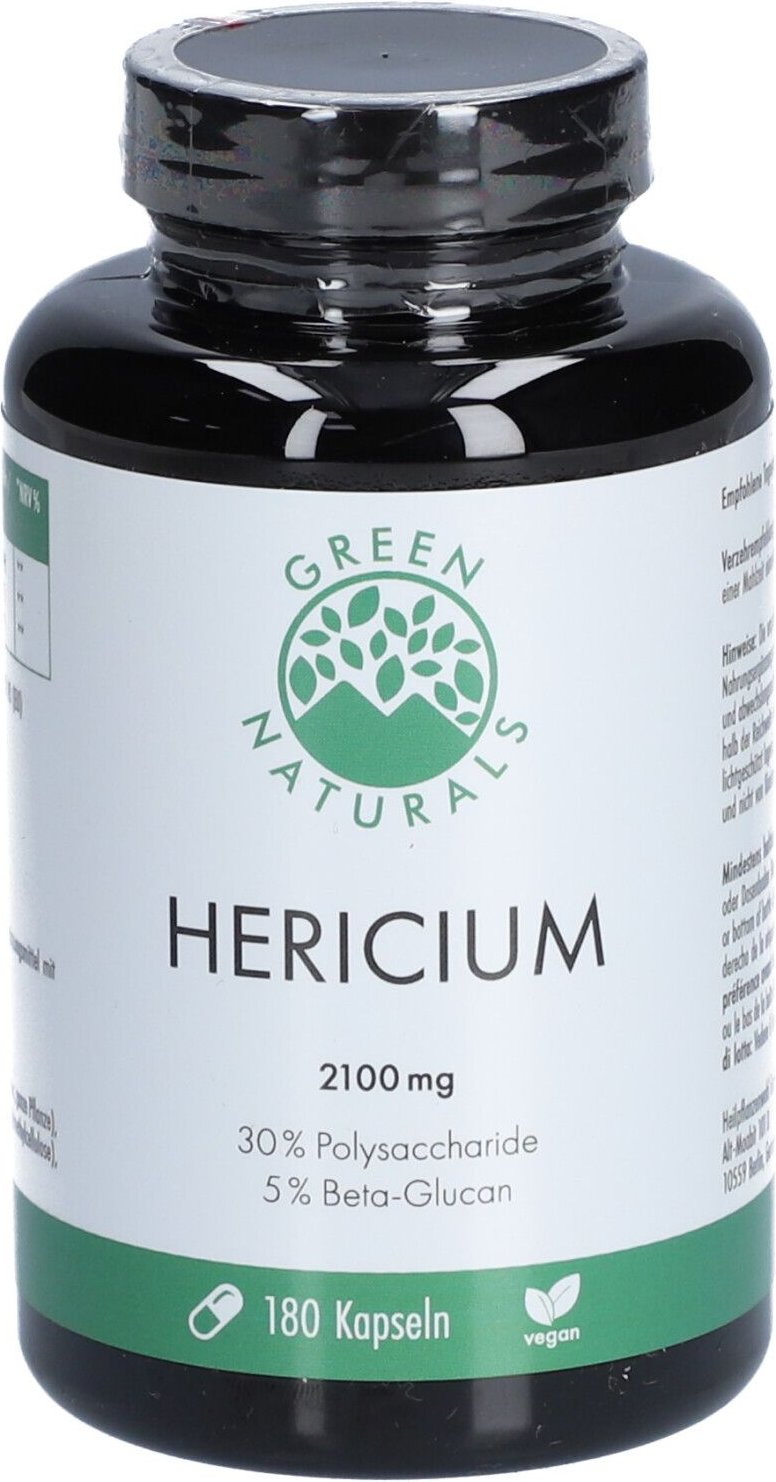 Green Naturals Lions Mane Hericium 2100mg veg.Kps. 180 St Kapseln
