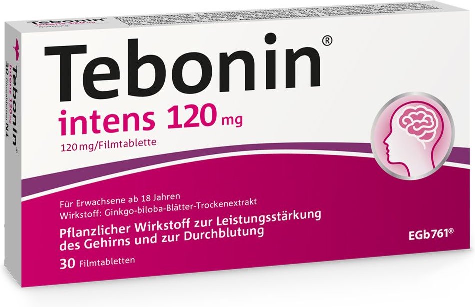Tebonin intens 120 mg Filmtabletten 30 St