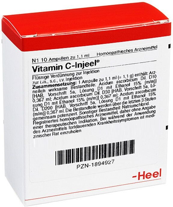 Vitamin C Injeel Ampullen 10 St