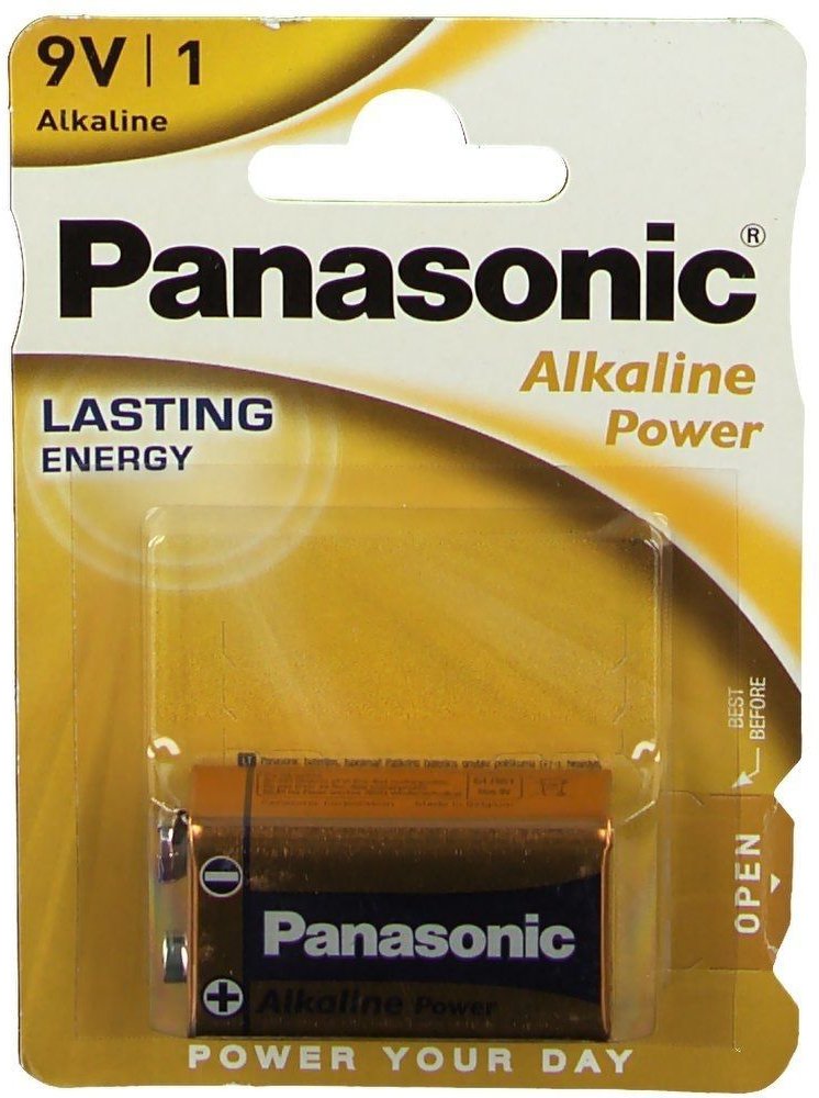 Batterien Alkali 9V-Block 6Lr61Ap 5x 5x1 St