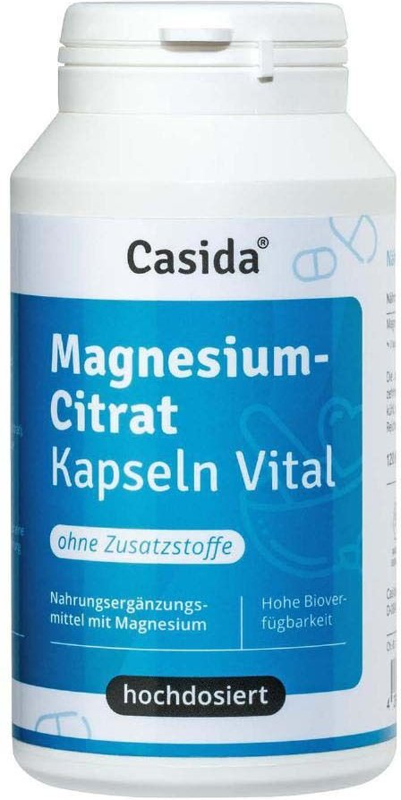Magnesiumcitrat Kapseln Vital 120 St