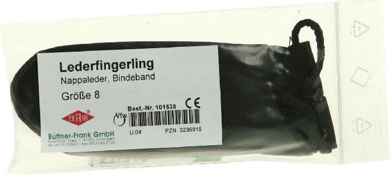 Fingerling Leder Gr.8 Bindeband 1 St Bandage(s)