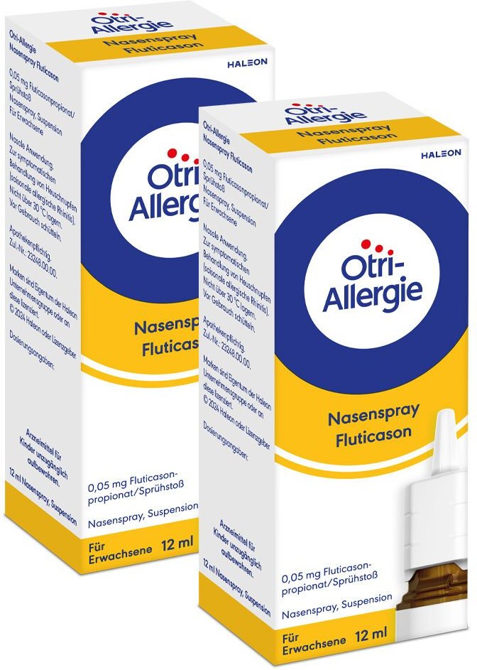 Otri Allergie NAS Fluticas Doppelpack 2x12 ml Nasenspray