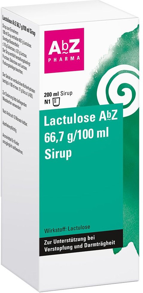 Lactulose AbZ 66,7 g/100 ml Sirup 200