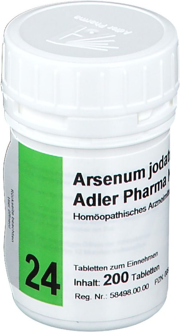 Biochemie Adler 24 Arsenum jodatum D 12 Tabletten 200 St