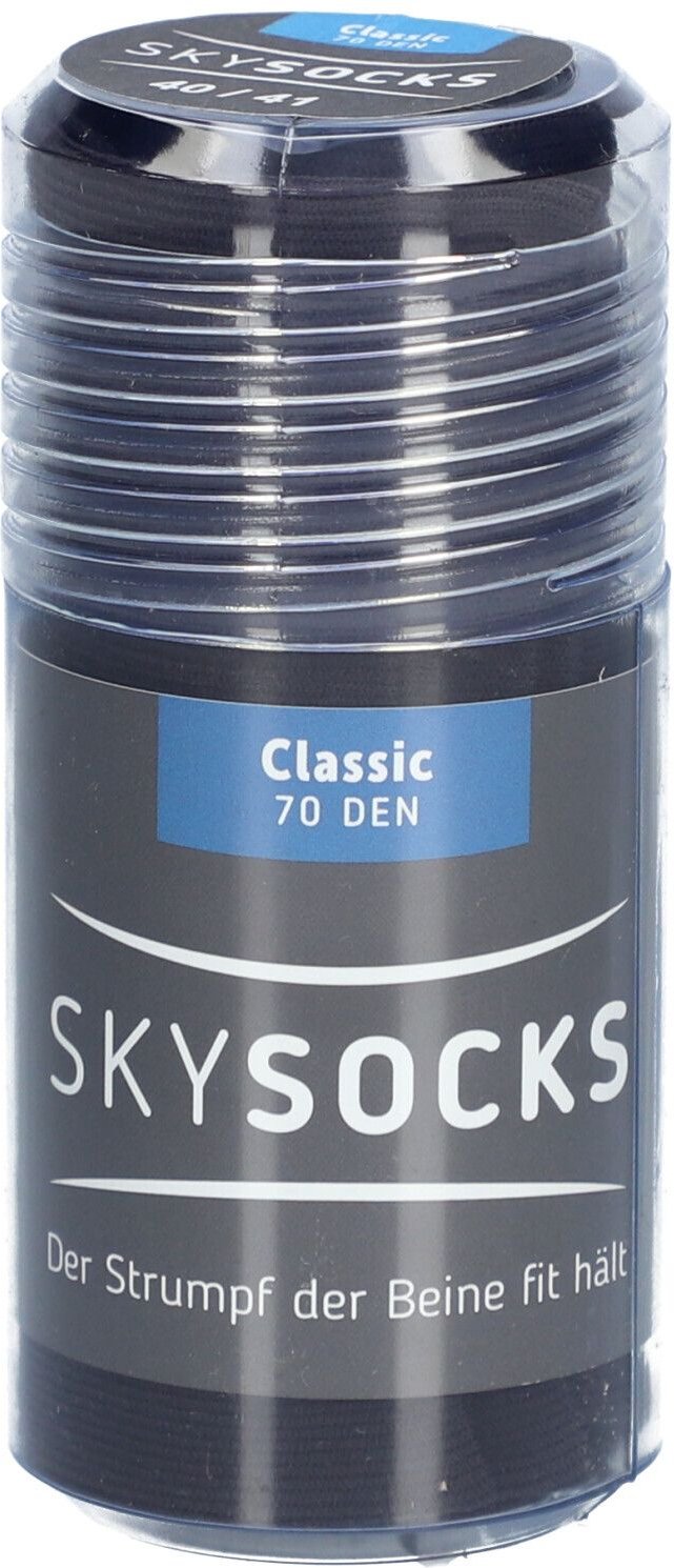 Skysocks classic 70den AD 40/41 graphit 2 St Strümpfe