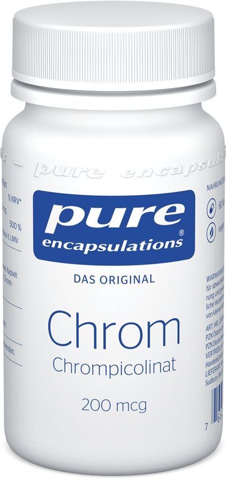 Thumbnail - Pure Encapsulations Chrom Chrompicol.200µg Kapseln 60 St
